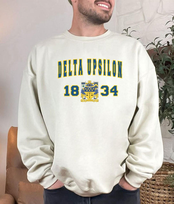 Delta Upsilon Athlete Crewneck Sweatshirt Delta Upsilon Athlete Crewneck Sweatshirt