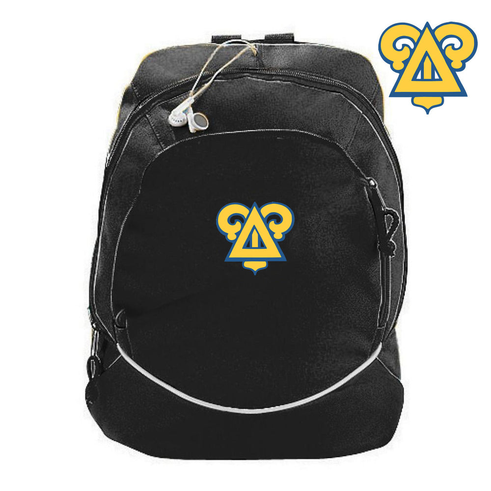 Discount Delta Upsilon Backpack DISCOUNT-Delta Upsilon Backpack