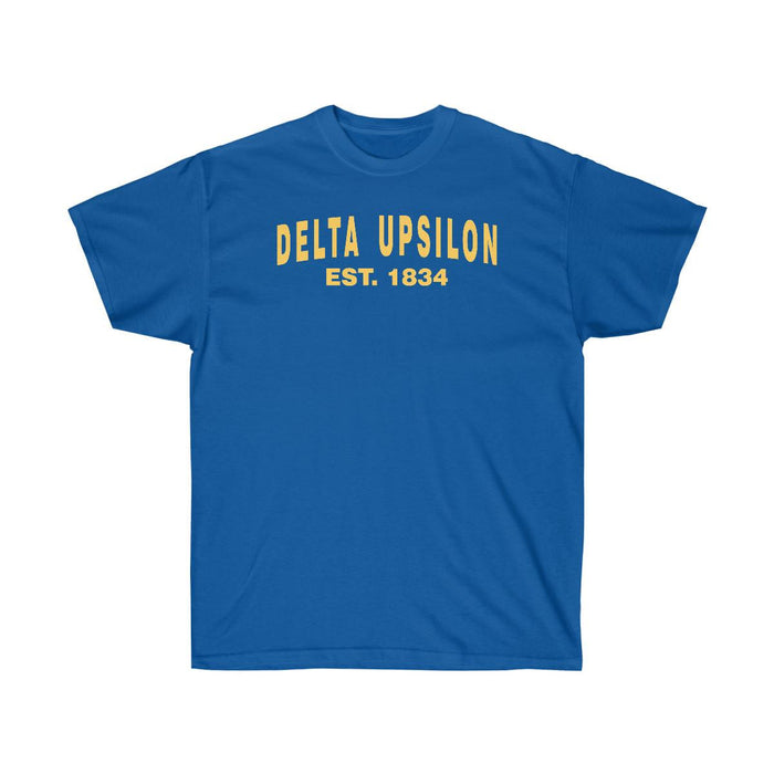 Delta Upsilon Established T Shirt Delta Upsilon Established T-Shirt