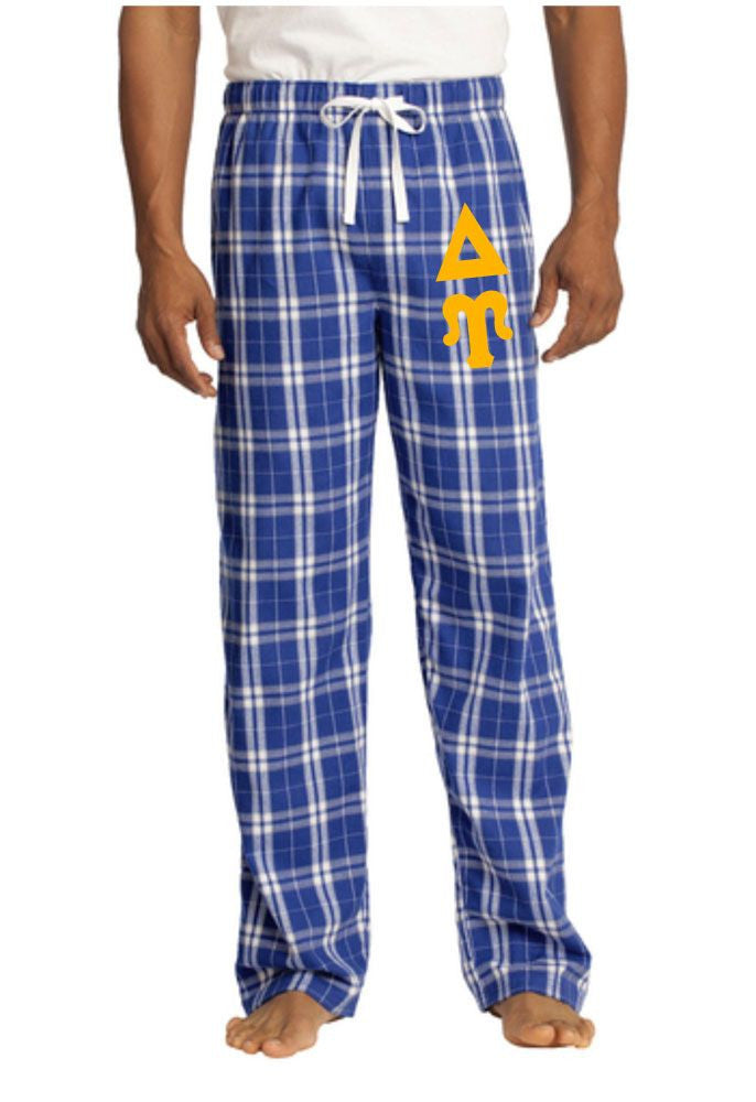 Delta Upsilon Flannel Plaid Pant Pj's Delta Upsilon Flannel Plaid Pant - PJ's