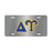 Delta Upsilon Lettered License Covers DELTA UPSILON LETTERED LICENSE COVERS