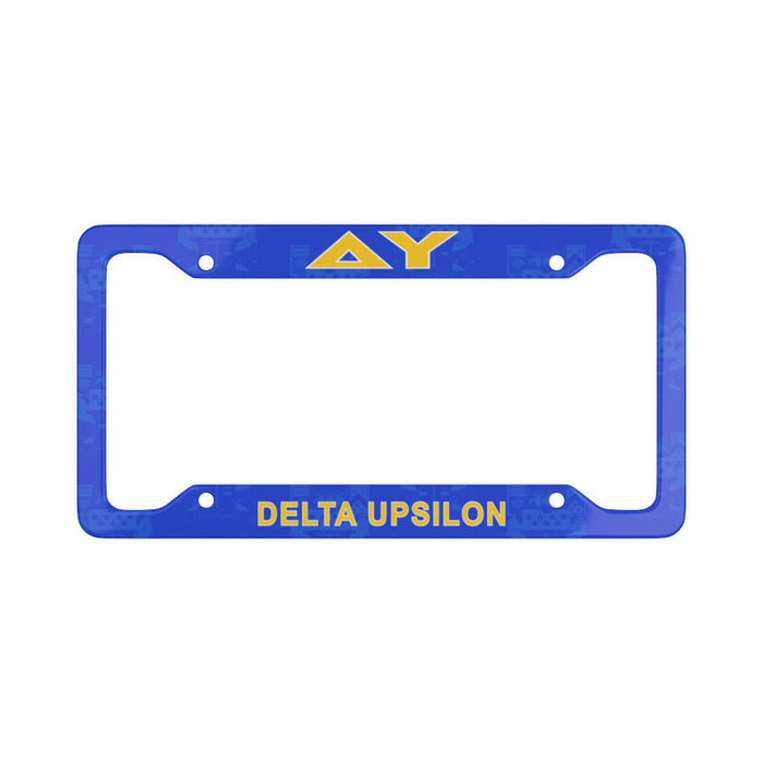 Delta Upsilon License Plate Frame New Delta Upsilon License Plate Frame - New