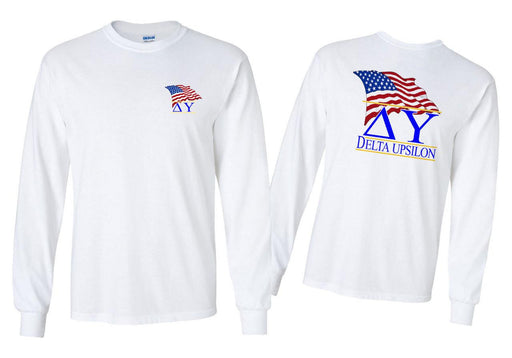 Delta Upsilon Delta Upsilon Patriot Long Sleeve T-Shirts