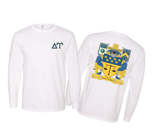 Delta Upsilon Delta Upsilon World Famous Crest Long Sleeve T-Shirt