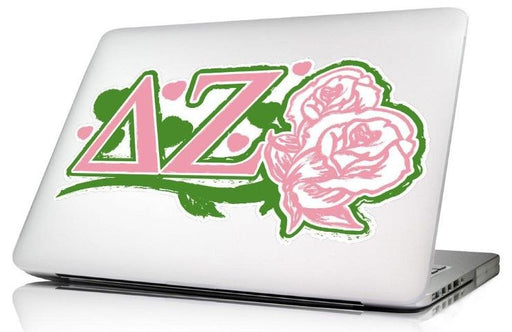 Delta Zeta 10.5 x 4.5 Laptop Skin/Wall Decal
