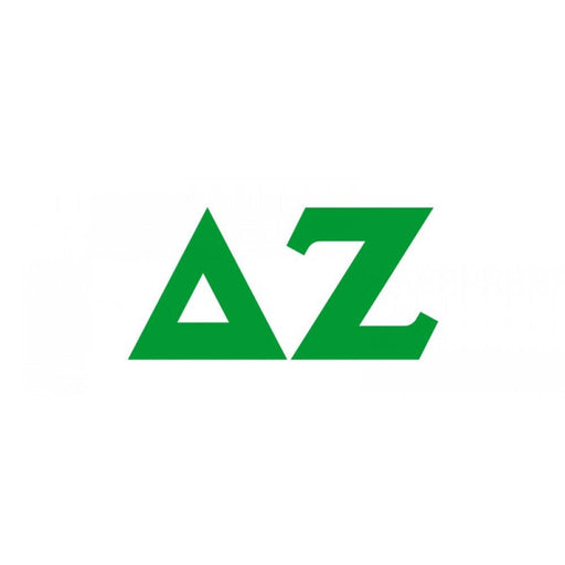Delta Zeta Big Greek Letter Window Sticker Decal