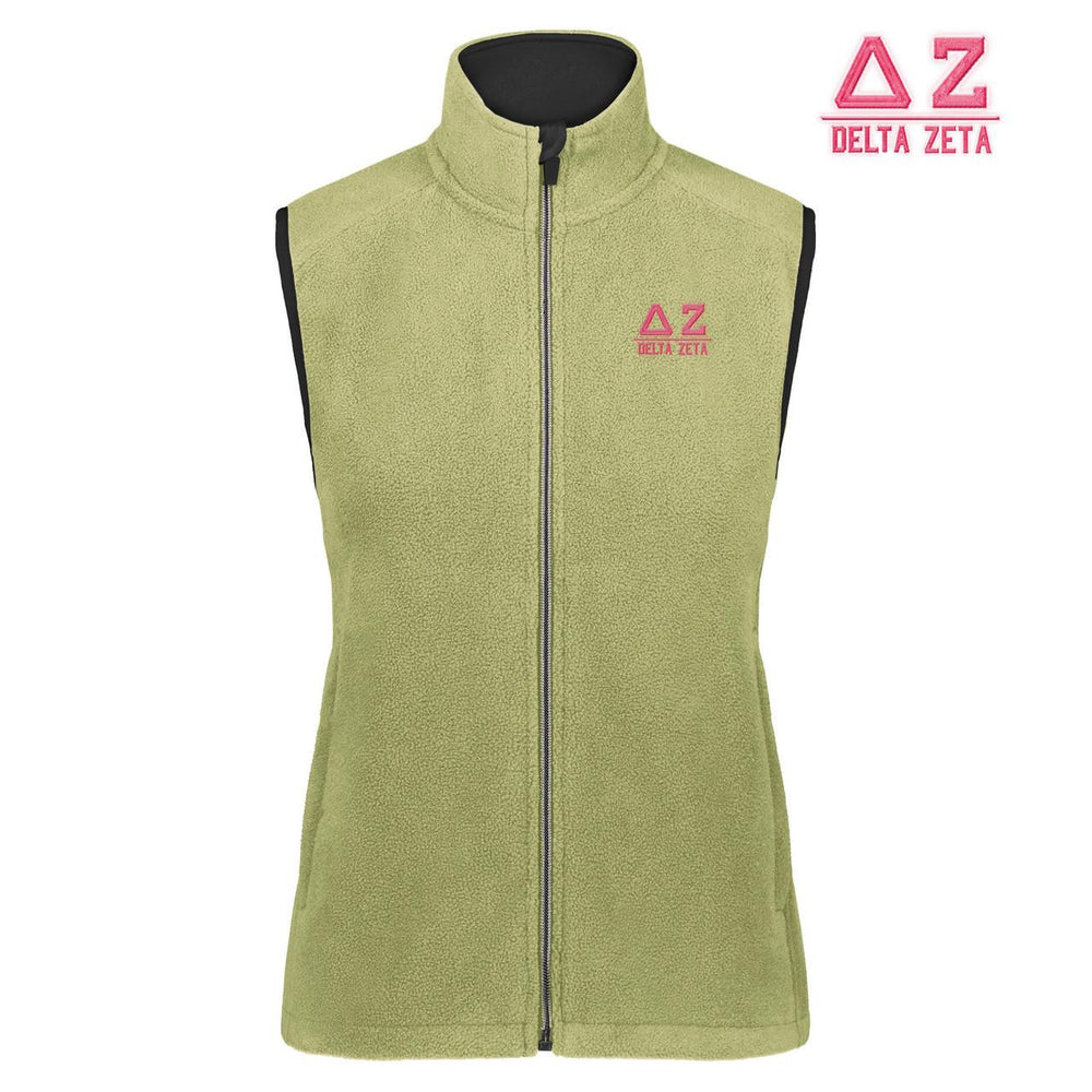 Delta Zeta Chill Fleece Vest Delta Zeta Chill Fleece Vest