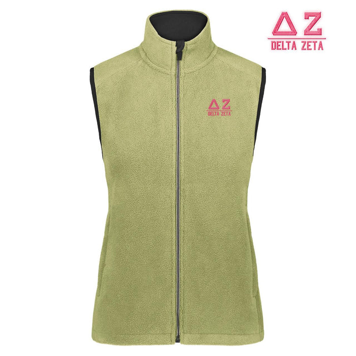 Delta Zeta Chill Fleece Vest Delta Zeta Chill Fleece Vest