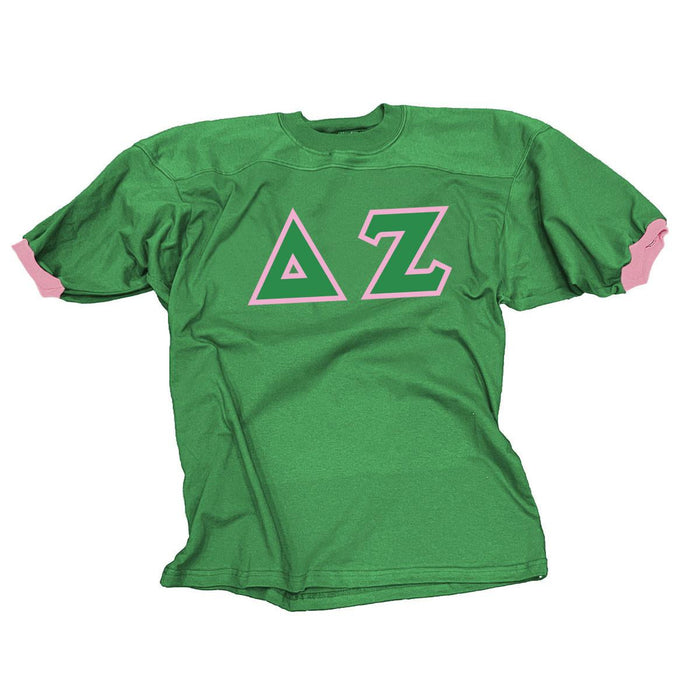Delta Zeta Classic Lettered Jersey Delta Zeta Classic Lettered Jersey