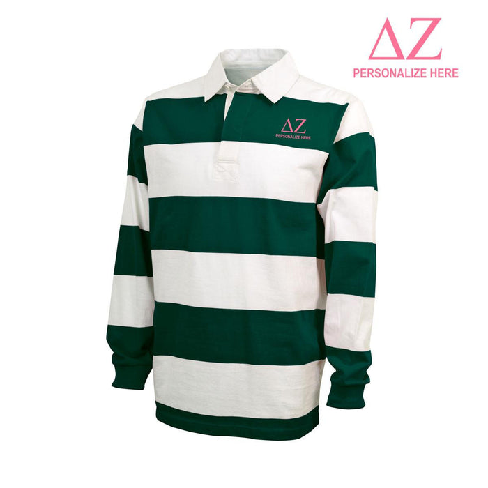 Delta Zeta Classic Rugby Shirt Delta Zeta Classic Rugby Shirt