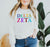 Delta Zeta Colors Upon Colors Crewneck Sweatshirt Delta Zeta Colors Upon Colors Crewneck Sweatshirt