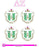 Delta Zeta Crest Sticker Sheet Delta Zeta Crest Sticker Sheet