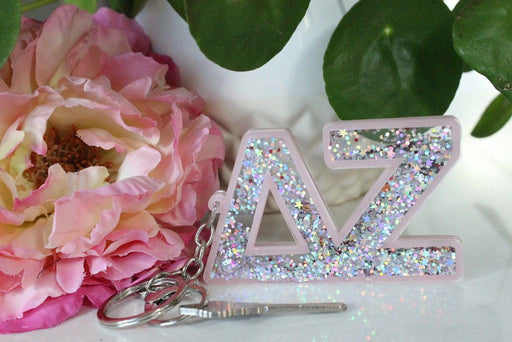 Delta Zeta Delta Zeta Glitter Keychain