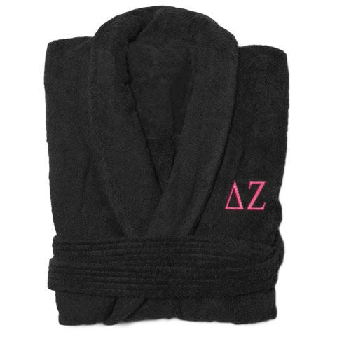 Delta Zeta Greek Letter Bathrobe Delta Zeta Greek Letter Bathrobe