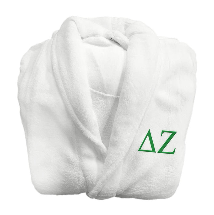 Delta Zeta Greek Letter Bathrobe Delta Zeta Greek Letter Bathrobe