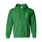 Delta Zeta Heavy Full Zip Hoodie 3" Letters Delta Zeta Heavy Full Zip Hoodie - 3