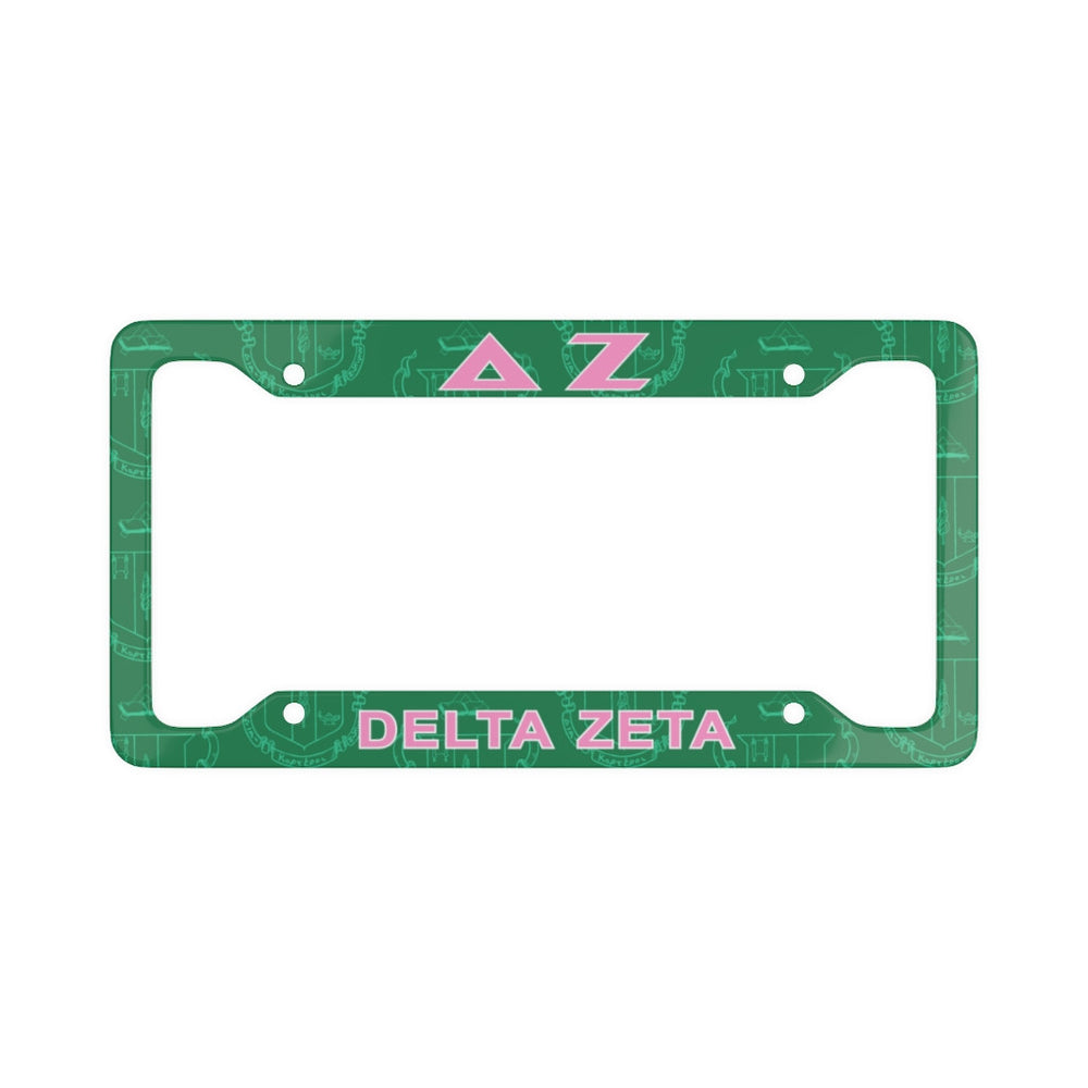Delta Zeta New License Plate Frames Delta Zeta New License Plate Frames