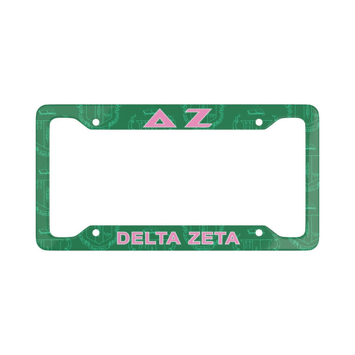 Delta Zeta New License Plate Frames Delta Zeta New License Plate Frames