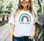Printify Delta Zeta Rainbow Tees Delta Zeta Rainbow Tees