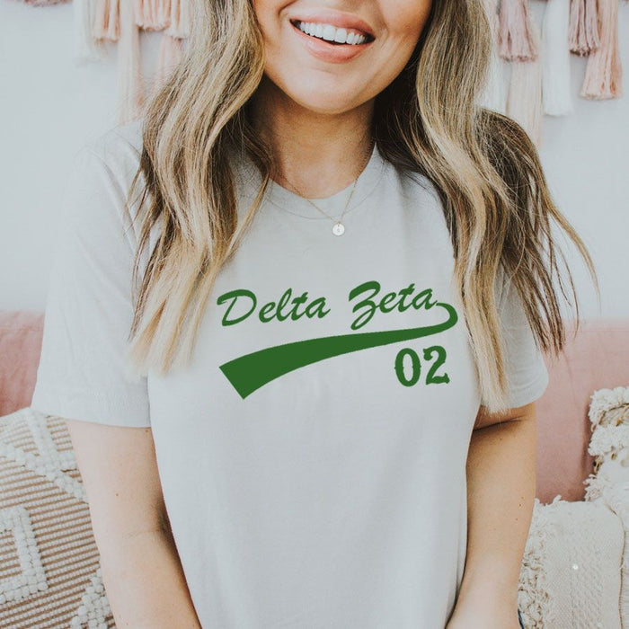Delta Zeta Tail T Shirts Delta Zeta Tail T-Shirts