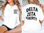 Delta Zeta Social Tee Delta Zeta Social Tee