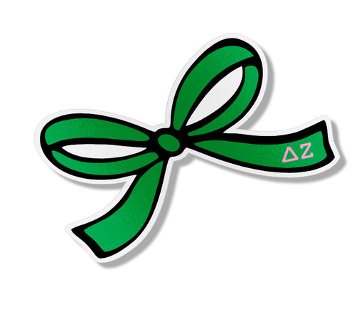 Delta Zeta Delta Zeta Pretty Bow Decal
