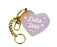 Delta Zeta Iridescent Heart Keychain Delta Zeta Iridescent Heart Keychain