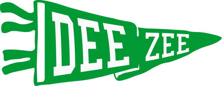 Delta Zeta Pennant Decal Delta Zeta Pennant Decal