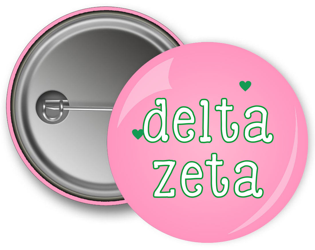Delta Zeta Cutie Button Delta Zeta Cutie Button