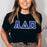 Discount Alpha Delta Pi Lettered Tee Best Value DISCOUNT Alpha Delta Pi Lettered Tee - Best Value