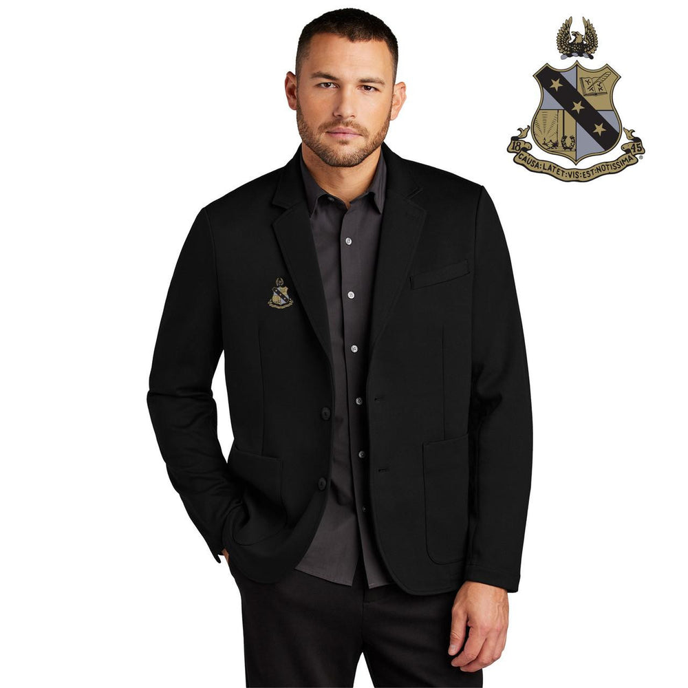 Discount Alpha Sigma Phi Crest Shield Blazer DISCOUNT-Alpha Sigma Phi Crest - Shield Blazer