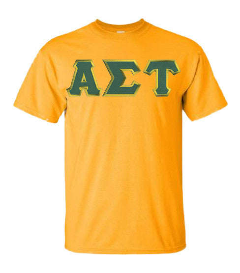 Alpha Sigma Tau DISCOUNT Alpha Sigma Tau Lettered Tee - Best Value