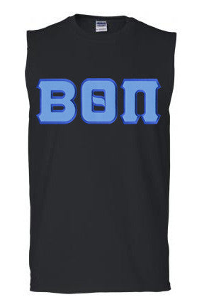 Beta Theta Pi DISCOUNT- Beta Theta Pi Lettered Sleeveless Tee