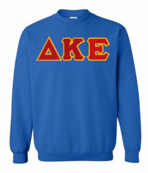 Discount Delta Kappa Epsilon Lettered Crewneck DISCOUNT Delta Kappa Epsilon Lettered Crewneck - Best Value