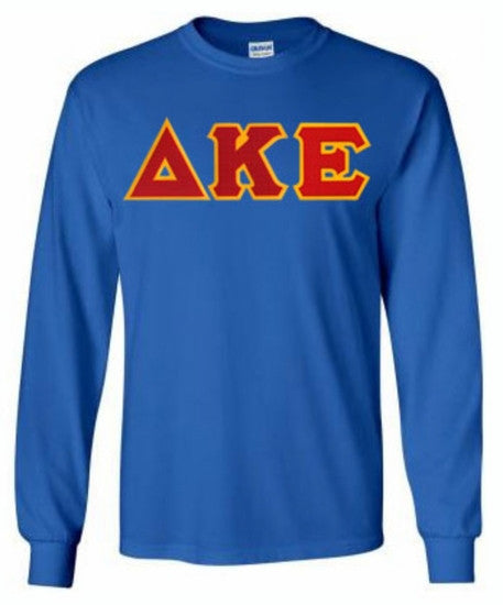 Delta Kappa Epsilon DISCOUNT Delta Kappa Epsilon Lettered Long sleeve