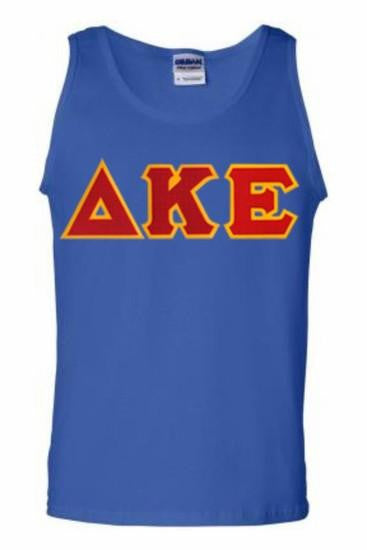 Delta Kappa Epsilon DISCOUNT- Delta Kappa Epsilon Lettered Tank Top