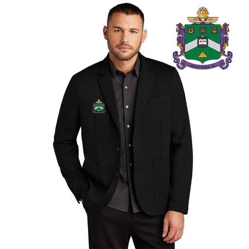 Delta Sigma Phi DISCOUNT-Delta Sigma Phi Crest - Shield Blazer