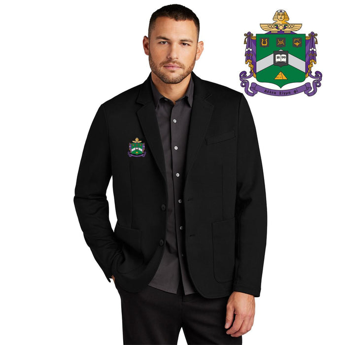 Discount Delta Sigma Phi Crest Shield Blazer DISCOUNT-Delta Sigma Phi Crest - Shield Blazer