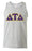 Discount Delta Tau Delta Lettered Tank Top DISCOUNT- Delta Tau Delta Lettered Tank Top