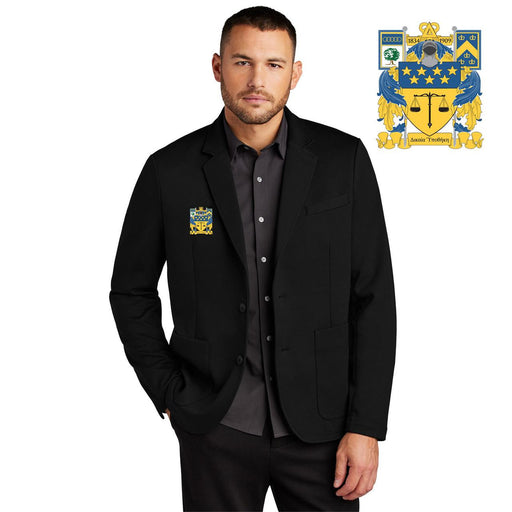 Delta Upsilon DISCOUNT-Delta Upsilon Crest - Shield Blazer