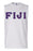 Discount Fiji Fraternity Lettered Sleeveless Tee DISCOUNT- FIJI Fraternity Lettered Sleeveless Tee