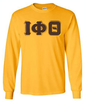 Iota Phi Theta DISCOUNT Iota Phi Theta Lettered Long sleeve