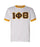 Discount Iota Phi Theta Lettered Ringer Shirt DISCOUNT- Iota Phi Theta Lettered Ringer Shirt