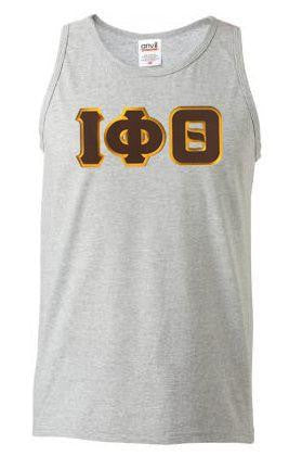 Iota Phi Theta DISCOUNT- Iota Phi Theta Lettered Tank Top