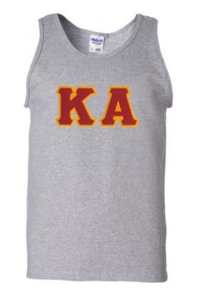 Discount Kappa Alpha Lettered Tank Top DISCOUNT- Kappa Alpha Lettered Tank Top