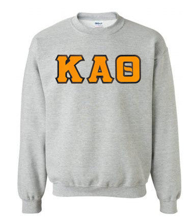 Discount Kappa Alpha Theta Lettered Crewneck DISCOUNT Kappa Alpha Theta Lettered Crewneck - Best Value