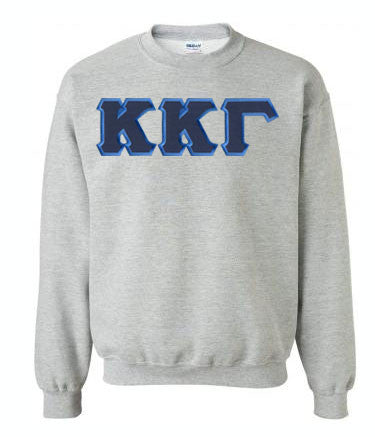 Kappa Kappa Gamma DISCOUNT Kappa Kappa Gamma Lettered Crewneck - Best Value