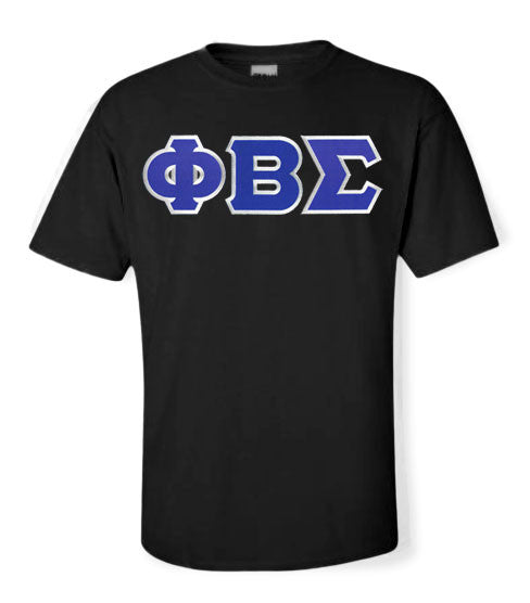 Phi Beta Sigma DISCOUNT Phi Beta Sigma Lettered T-shirt - Best Value