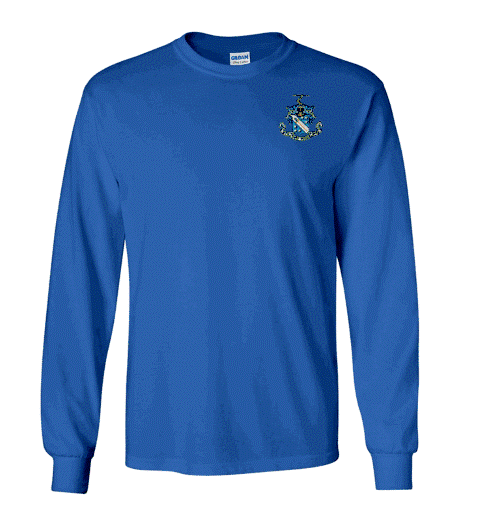 Shirts DISCOUNT-Phi Delta Theta Crest - Shield Long Tee