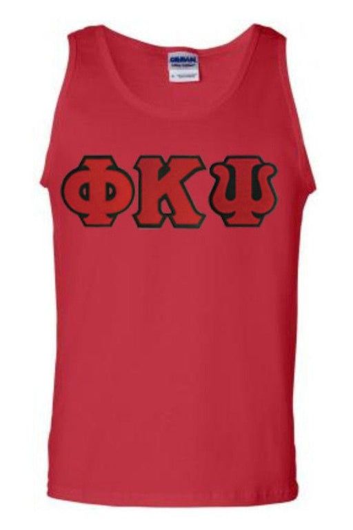 Phi Kappa Psi DISCOUNT- Phi Kappa Psi Lettered Tank Top